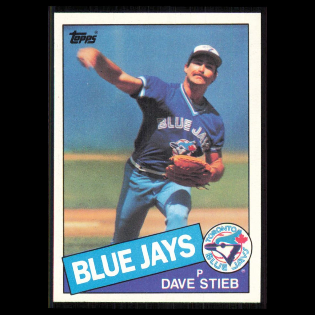 Dave Stieb #240 1985 Topps Toronto Blue Jays Baseball Card MLB NM