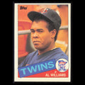 Al Williams #614 1985 Topps Minnesota Twins Baseball Card MLB NM