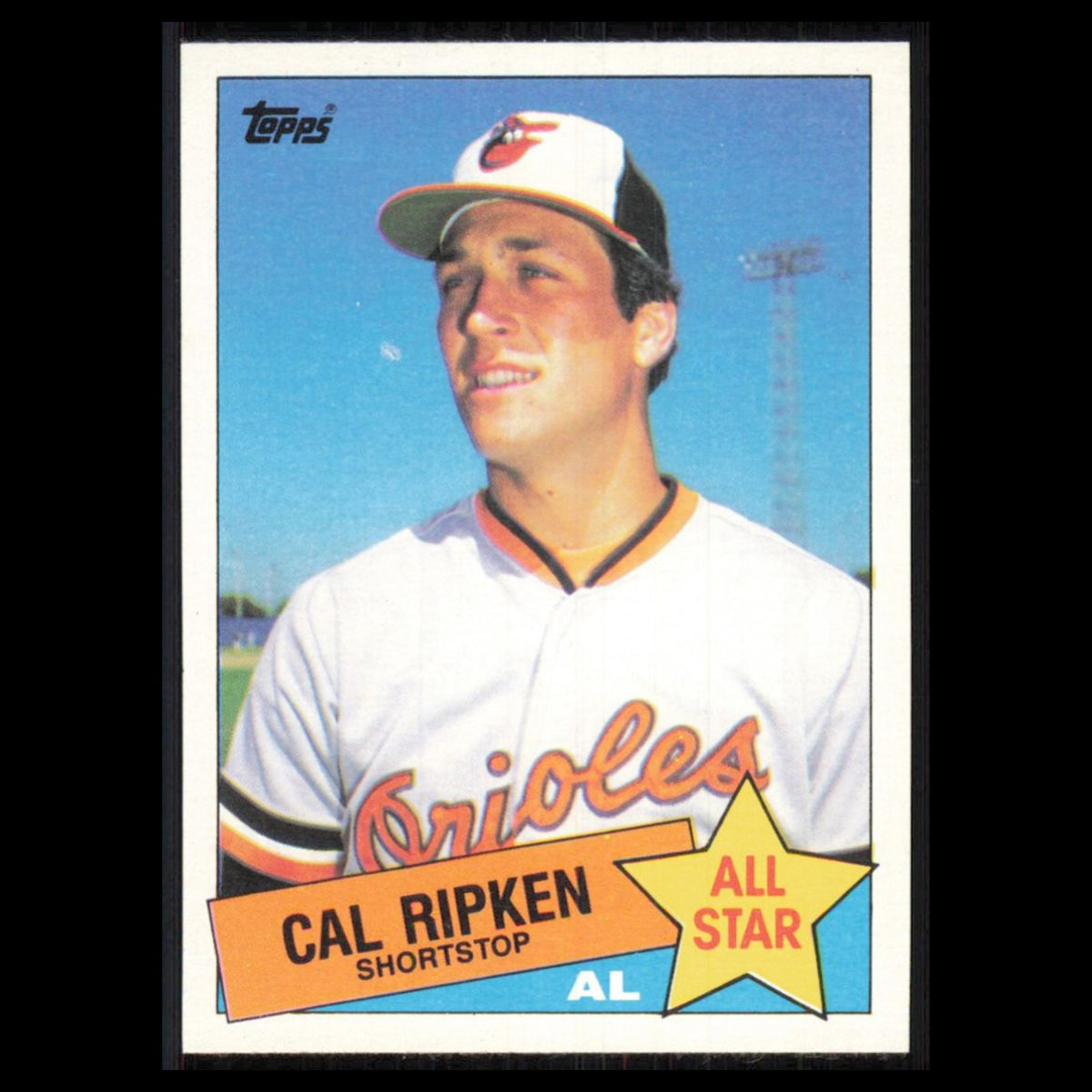 Cal Ripken #704 1985 Topps Baltimore Orioles Baseball Card MLB NM