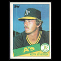 Keith Atherton #166 1985 Topps Oakland Athletics Baseball Card MLB NM