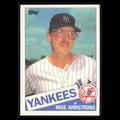 Mike Armstrong #612 1985 Topps New York Yankees Baseball Card MLB NM