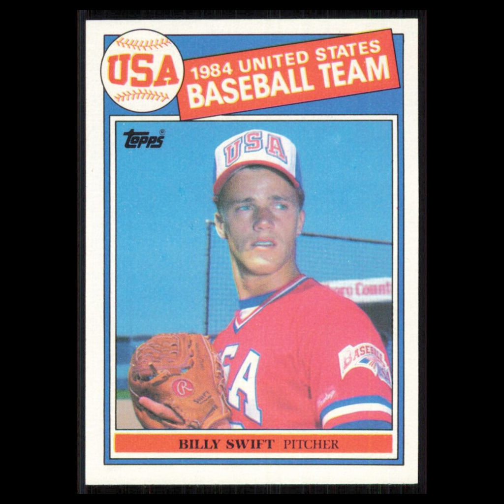 Bill Swift Rookie #404 1985 Topps USA Baseball Card MLB NM