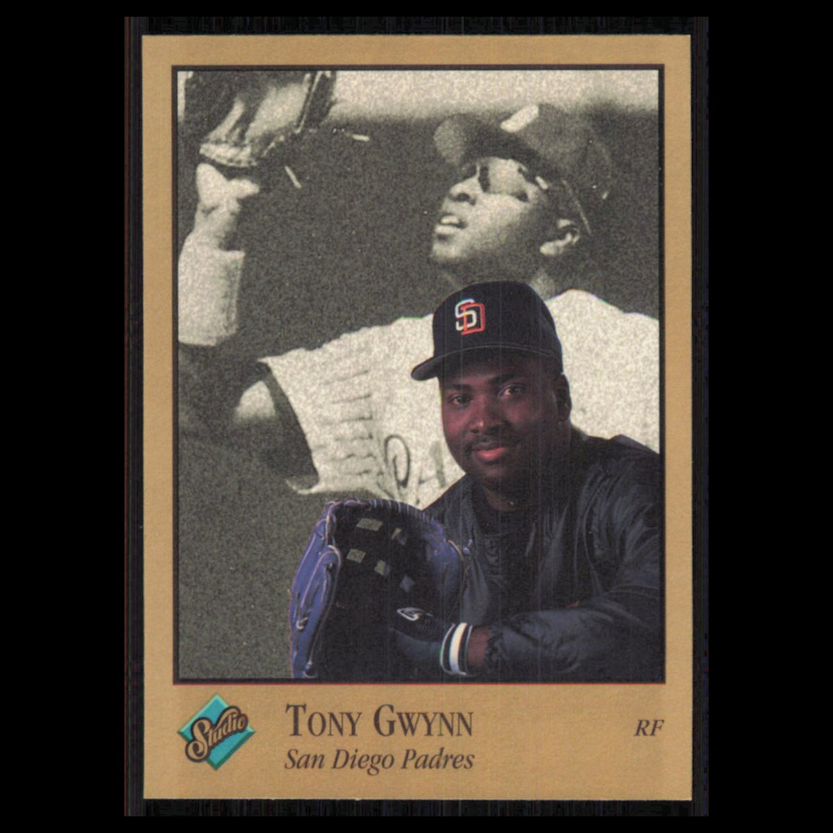 Tony Gwynn #104 1992 Studio San Diego Padres Baseball Card MLB NM