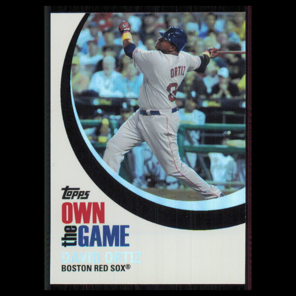 David Ortiz #OTG2 2007 Topps Own the Game Boston Red Sox Baseball Card MLB NM