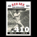 Ted Williams #TW18 2007 Topps Ted Williams 406 Boston Red Sox Baseball Card MLB