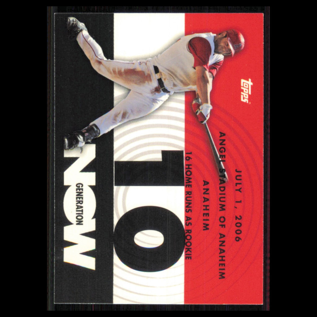 Mike Napoli #GN112 2007 Topps Anaheim Angels Baseball Card MLB NM
