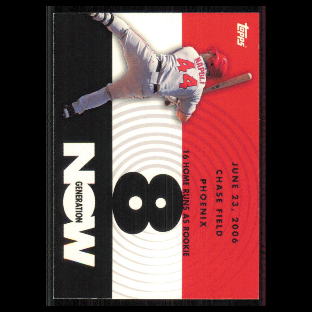 Mike Napoli #GN110 2007 Topps Anaheim Angels Baseball Card MLB NM