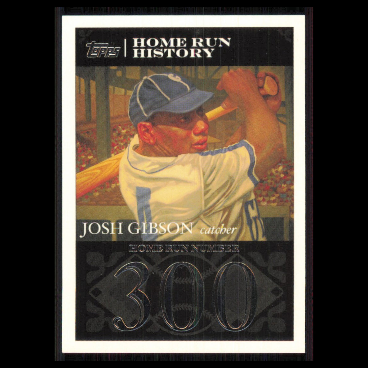 Josh Gibson #JG40 2007 Topps Gibson Home Run History Baseball Card MLB NM