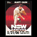 Matt Cain #GNV14 2007 Topps San Francisco Giants Baseball Card MLB NM