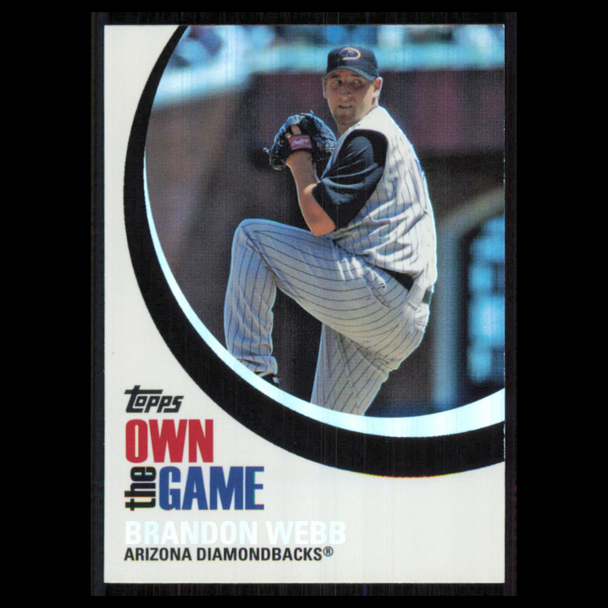 Brandon Webb #OTG23 2007 Topps Own the Game Arizona Diamondbacks Baseball Card