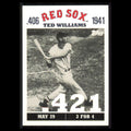 Ted Williams #TW12 2007 Topps Ted Williams 406 Boston Red Sox Baseball Card MLB