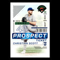 Christian Scott Rookie #74 2024 Panini Prospect Edition New York Mets Baseball