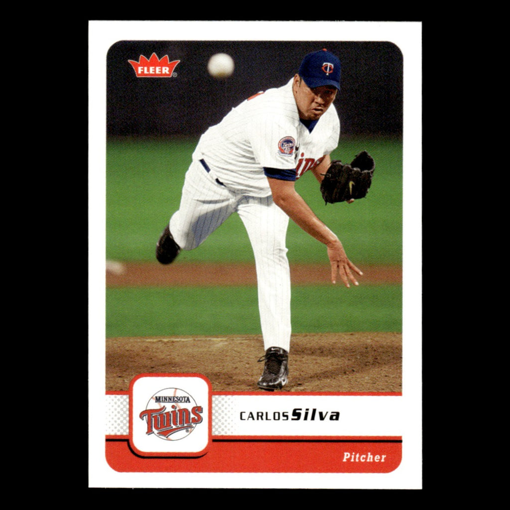 Carlos Silva #358 2006 Fleer Minnesota Twins Baseball Card MLB NM
