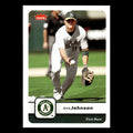 Dan Johnson #31 2006 Fleer Oakland Athletics Baseball Card MLB NM