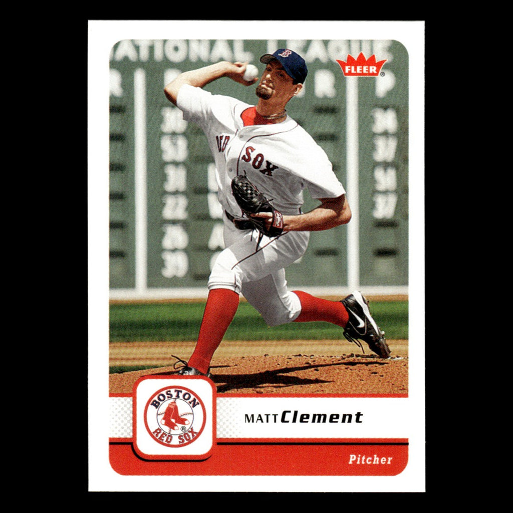 Matt Clement #303 2006 Fleer Boston Red Sox Baseball Card MLB NM