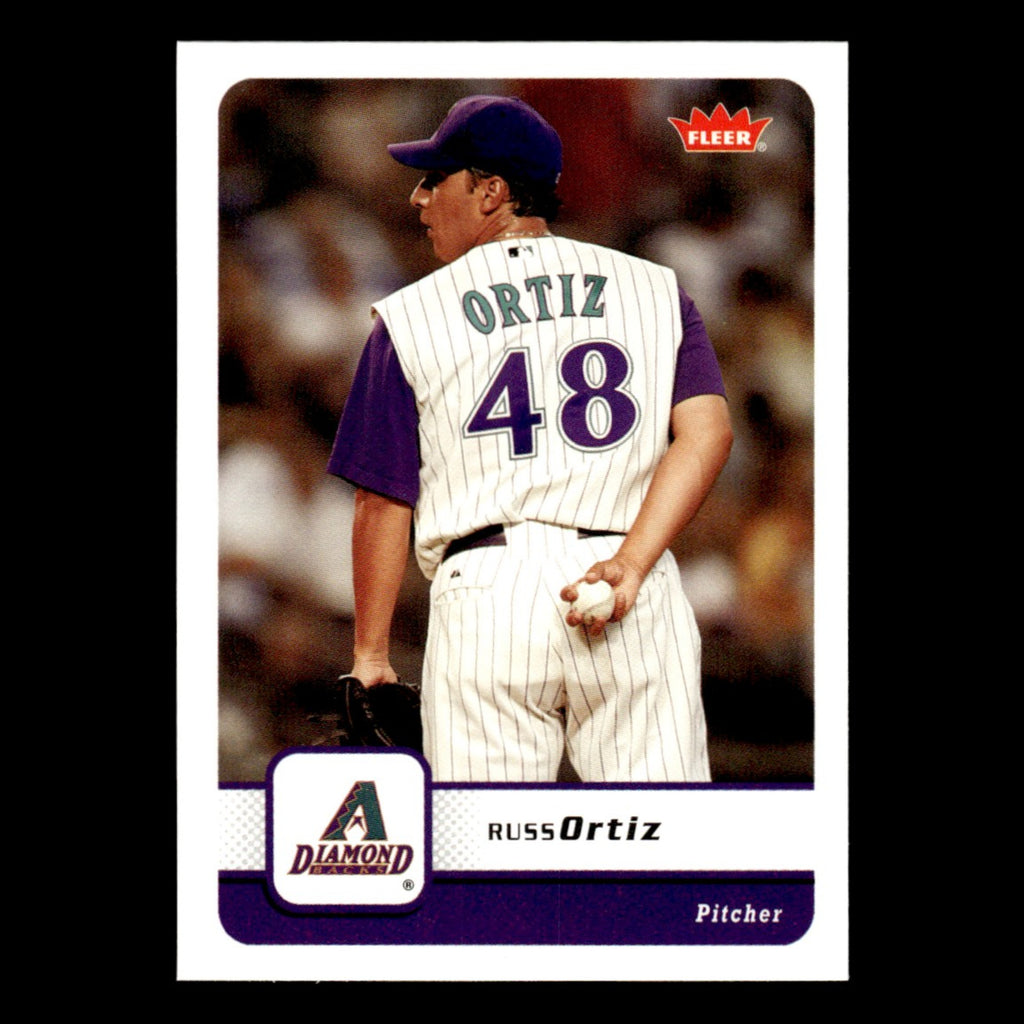 Russ Ortiz #133 2006 Fleer Arizona Diamondbacks Baseball Card MLB NM