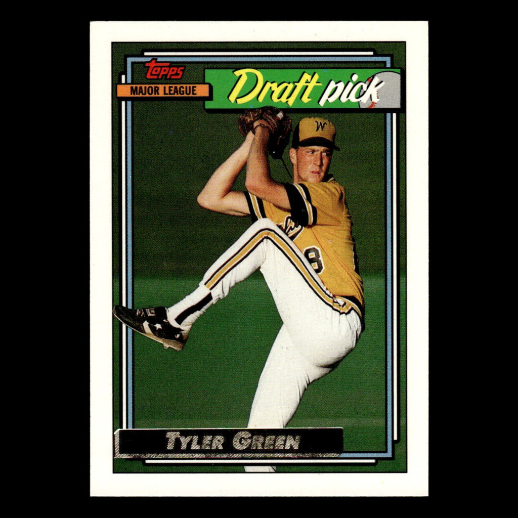 Tyler Green Rookie #764 1992 Topps Gold Philadelphia Phillies Baseball Card MLB