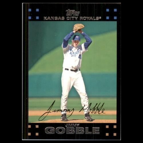 Jimmy Gobble #88 2007 Topps Kansas City Royals Baseball Card MLB NM