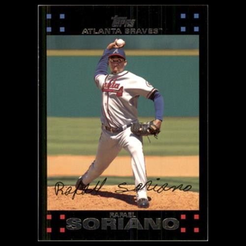 Rafael Soriano #107 2007 Topps Atlanta Braves Baseball Card MLB NM