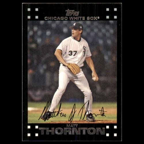 Matt Thornton #224 2007 Topps Chicago White Sox Baseball Card MLB NM