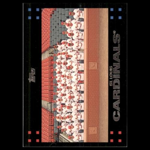 Team Card #228 2007 Topps St. Louis Cardinals Baseball Card MLB NM