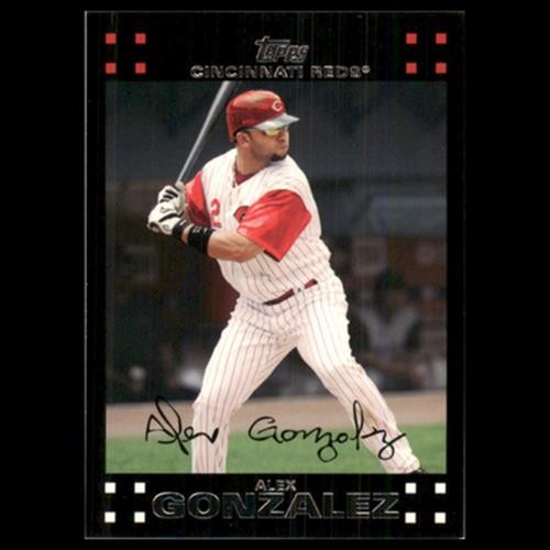 Alex Gonzalez #384 2007 Topps Cincinnati Reds Baseball Card MLB NM
