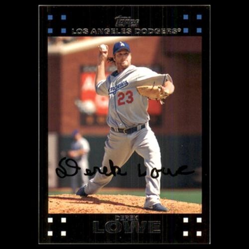 Derek Lowe #526 2007 Topps Los Angeles Dodgers Baseball Card MLB NM