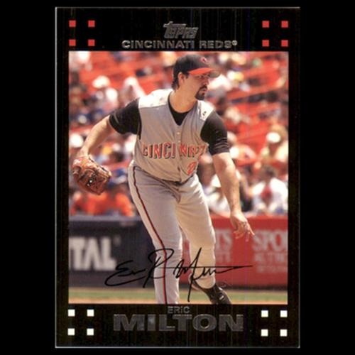 Eric Milton #539 2007 Topps Cincinnati Reds Baseball Card MLB NM