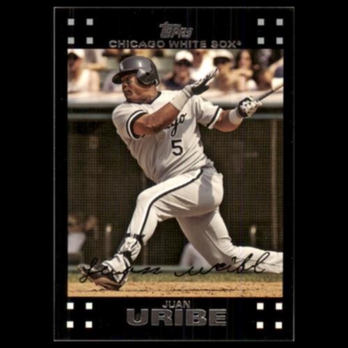 Juan Uribe #544 2007 Topps Chicago White Sox Baseball Card MLB NM