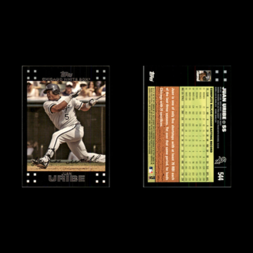 Juan Uribe #544 2007 Topps Chicago White Sox Baseball Card MLB NM