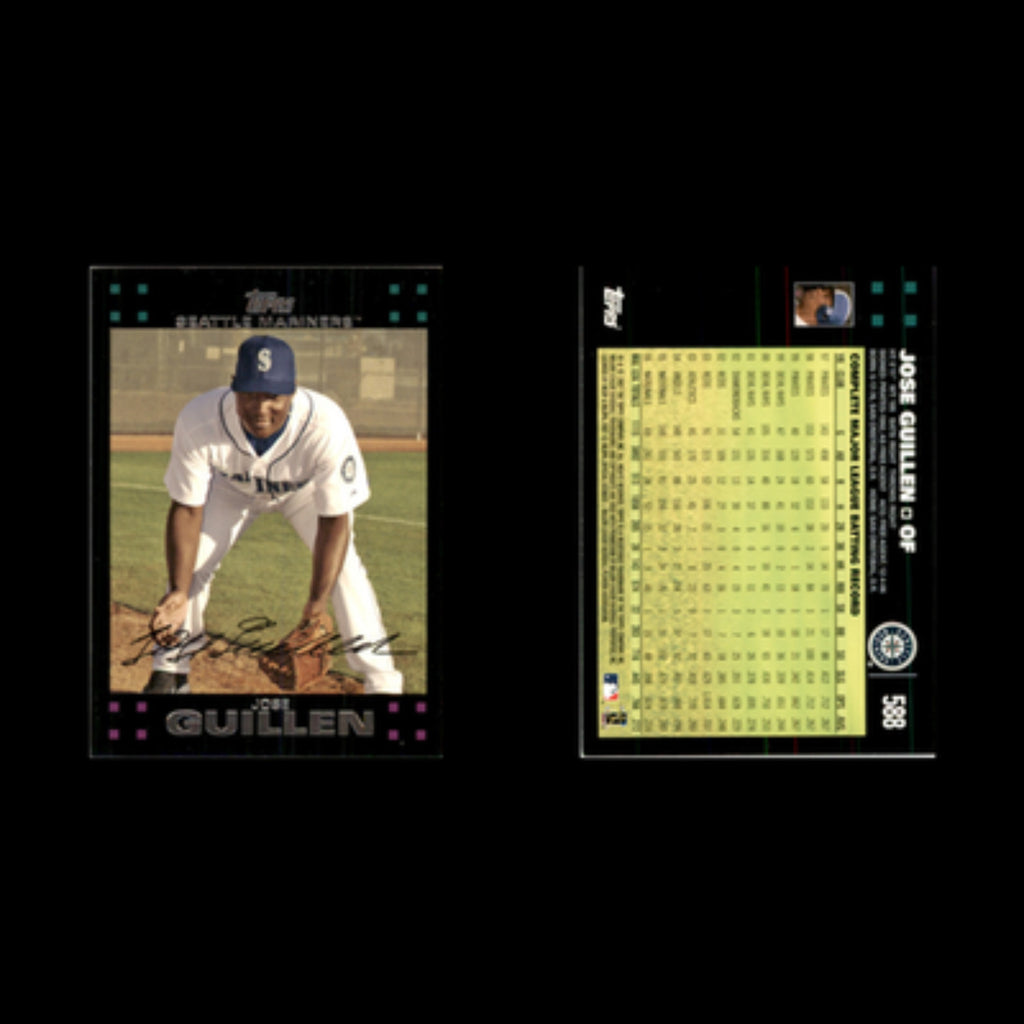 Jose Guillen #588 2007 Topps Seattle Mariners Baseball Card MLB NM