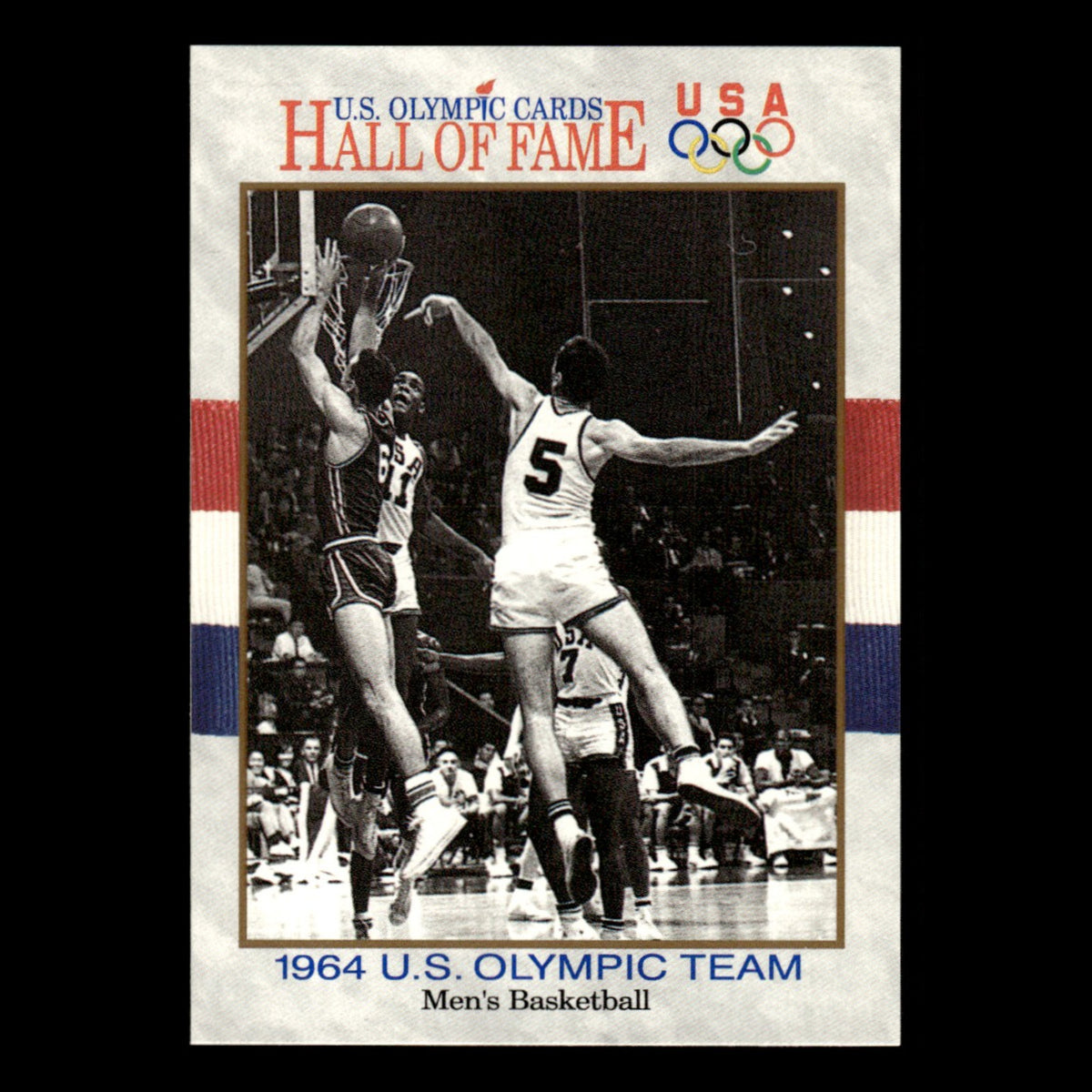 1964 U.S. Olympic Team Mens Basketball #60 1991 Impel Olympic Hall of Fame Card
