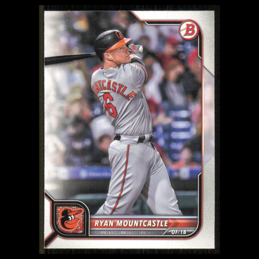 Ryan Mountcastle #20 2022 Bowman Baltimore Orioles Baseball Card MLB NM