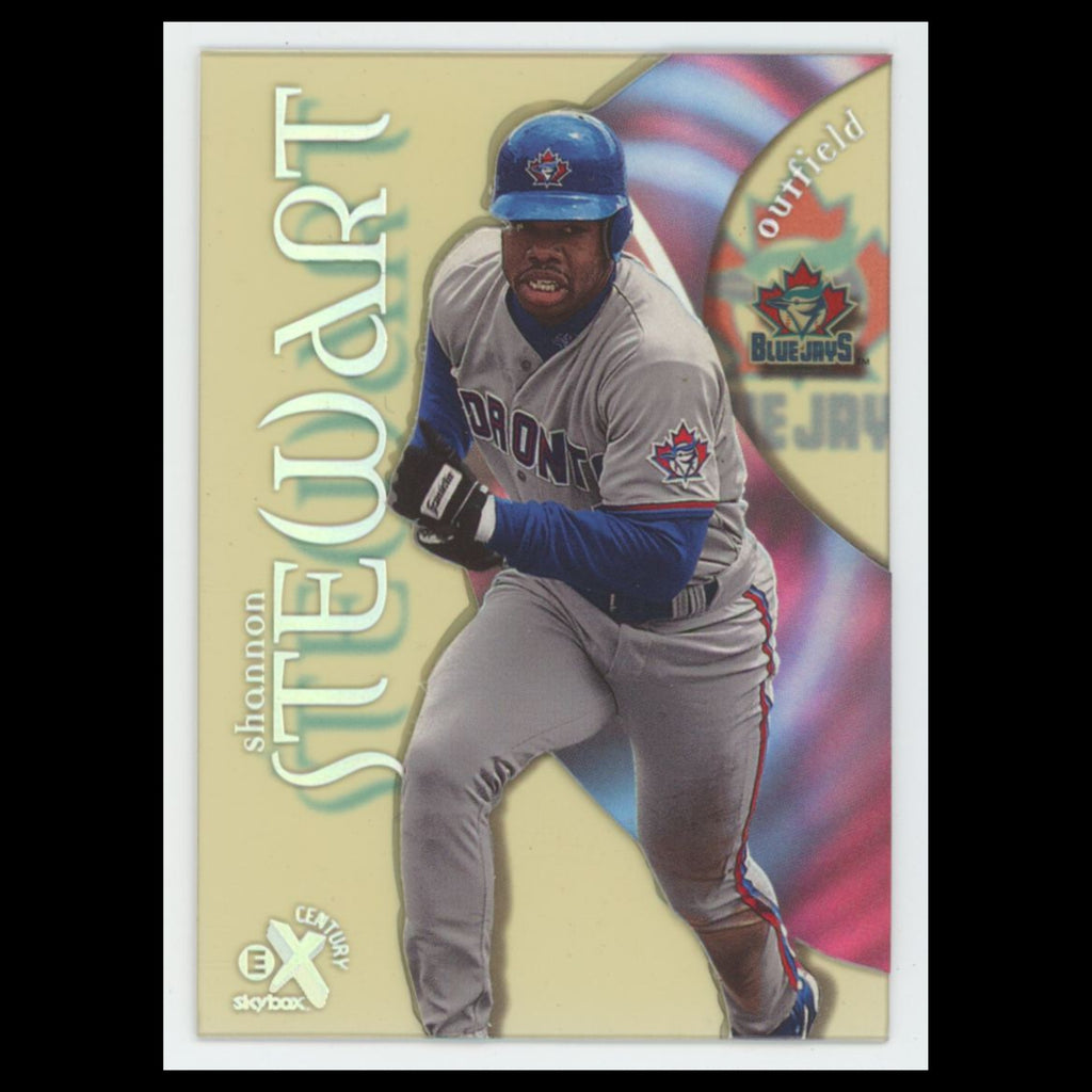 Shannon Stewart #85 1999 SkyBox E-X Century Toronto Blue Jays Baseball Card MLB