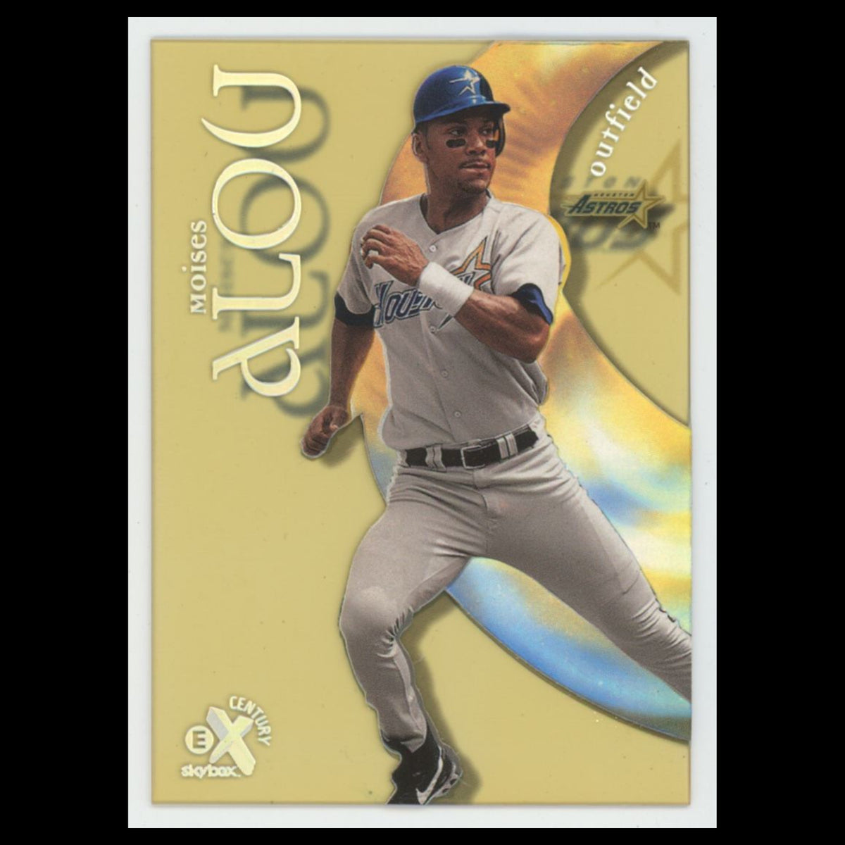Moises Alou #89 1999 SkyBox E-X Century Houston Astros Baseball Card MLB NM