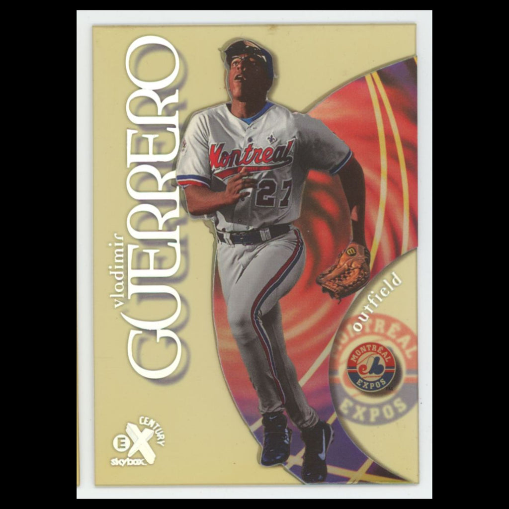 Vladimir Guerrero #7 1999 SkyBox E-X Century Montreal Expos Baseball Card MLB NM