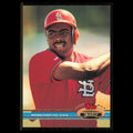 Bernard Gilkey #402 1991 Topps Stadium Club St. Louis Cardinals Baseball Card NM