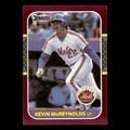 Kevin McReynolds #125 1987 Donruss Opening Day New York Mets Baseball Card MLB