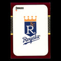 Royals Logo #268 1987 Donruss Opening Day Kansas City Royals Baseball Card MLB
