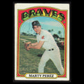 Marty Perez #119 1972 Topps Atlanta Braves Baseball Card MLB EX