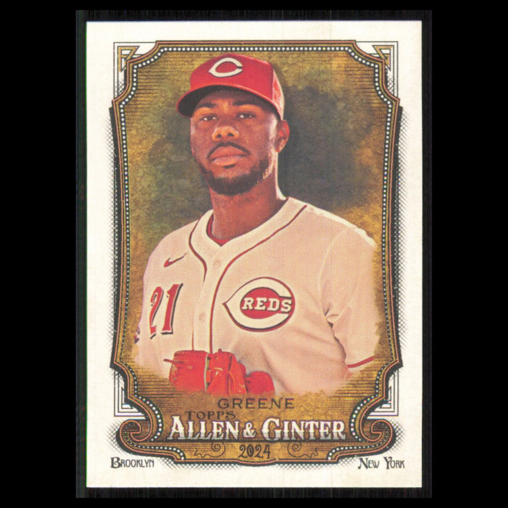 Hunter Greene #303 2024 Topps Allen - Ginter Cincinnati Reds Baseball Card MLB