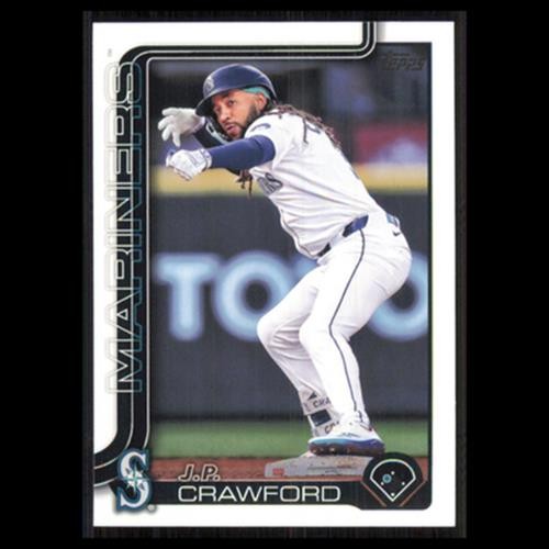 J.P. Crawford #298 2025 Topps Seattle Mariners Baseball Card MLB NM