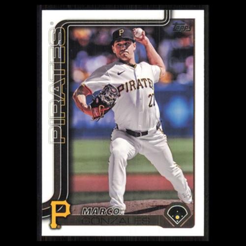 Marco Gonzales #113 2025 Topps Pittsburgh Pirates Baseball Card MLB NM