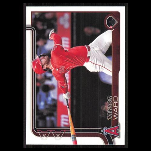 Taylor Ward #209 2025 Topps Los Angeles Angels Baseball Card MLB NM