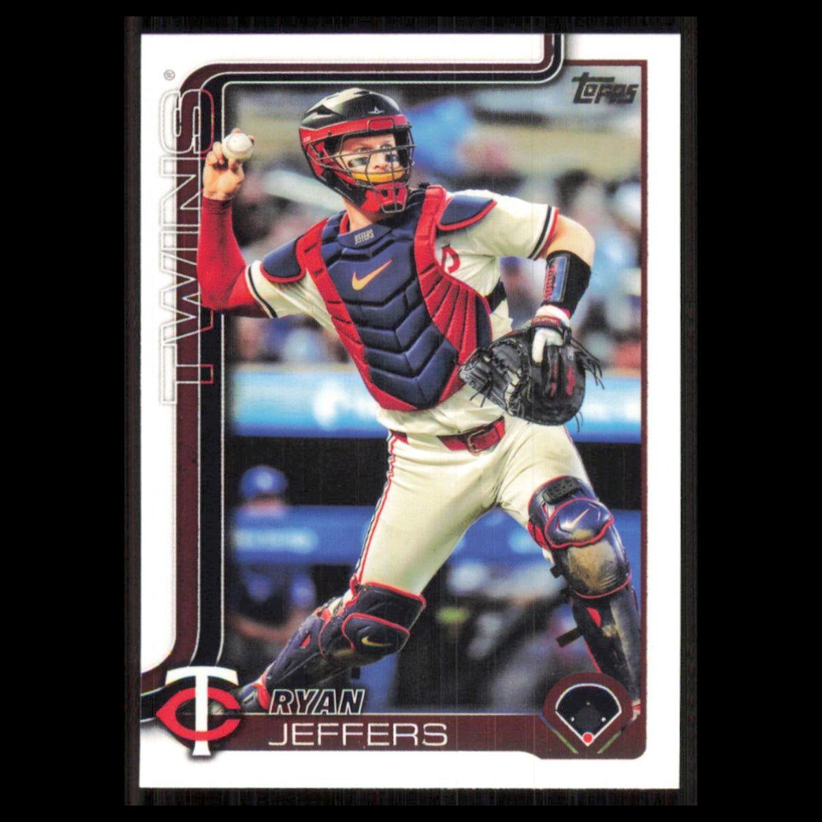 Ryan Jeffers #339 2025 Topps Minnesota Twins Baseball Card MLB NM