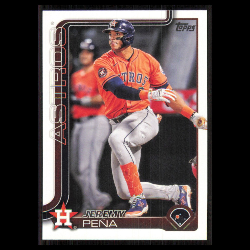Jeremy Pena #307 2025 Topps Houston Astros Baseball Card MLB NM