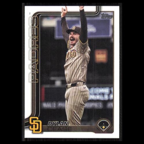 Dylan Cease #58 2025 Topps San Diego Padres Baseball Card MLB NM