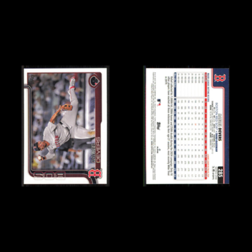 Rafael Devers #285 2025 Topps Boston Red Sox Baseball Card MLB NM