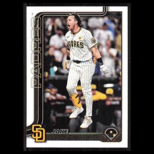 Jake Cronenworth #232 2025 Topps San Diego Padres Baseball Card MLB NM