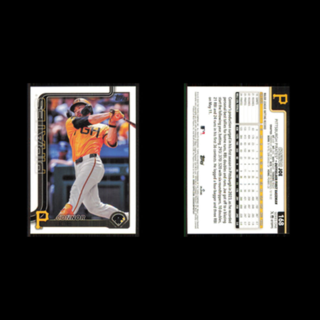 Connor Joe #168 2025 Topps Pittsburgh Pirates Baseball Card MLB NM